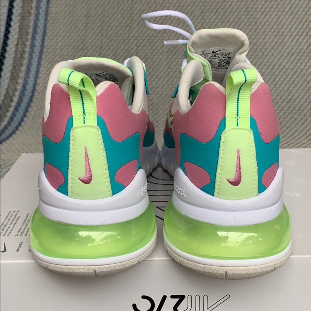 NIKE W AIR MAX 270 REACT white/barely volt - Picture 10 of 16